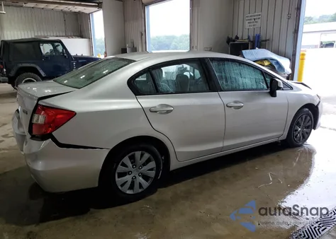2012 Honda Civic Lx z USA, uszkodzony, nr VIN 19XFB2F51CE363891